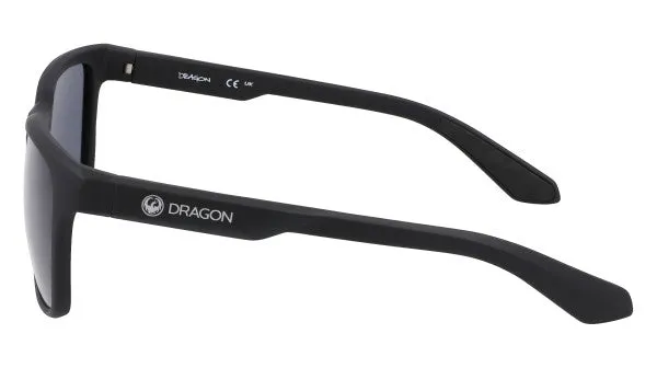 DRAGON SLIP LL H20 MATTE BLACK LUMA LENS POLAR