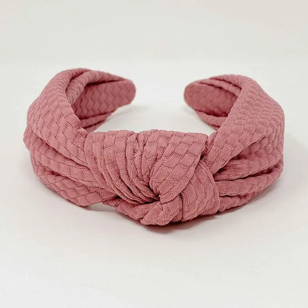 Embossed Charm Headband