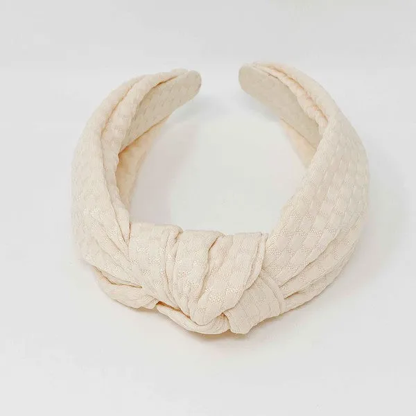 Embossed Charm Headband
