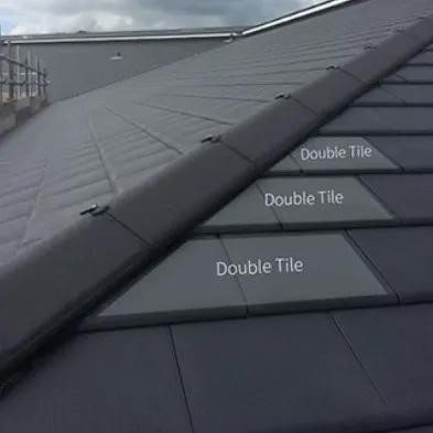 Envirotile Plastic Lightweight Double Slate