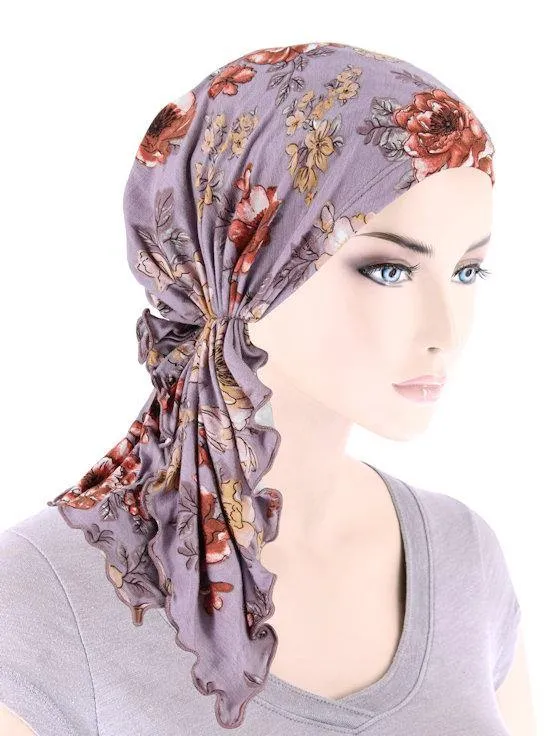 FERDINAND'S TURBANS - comfortable breathable cotton pre-tied scarf - MADE IN USA