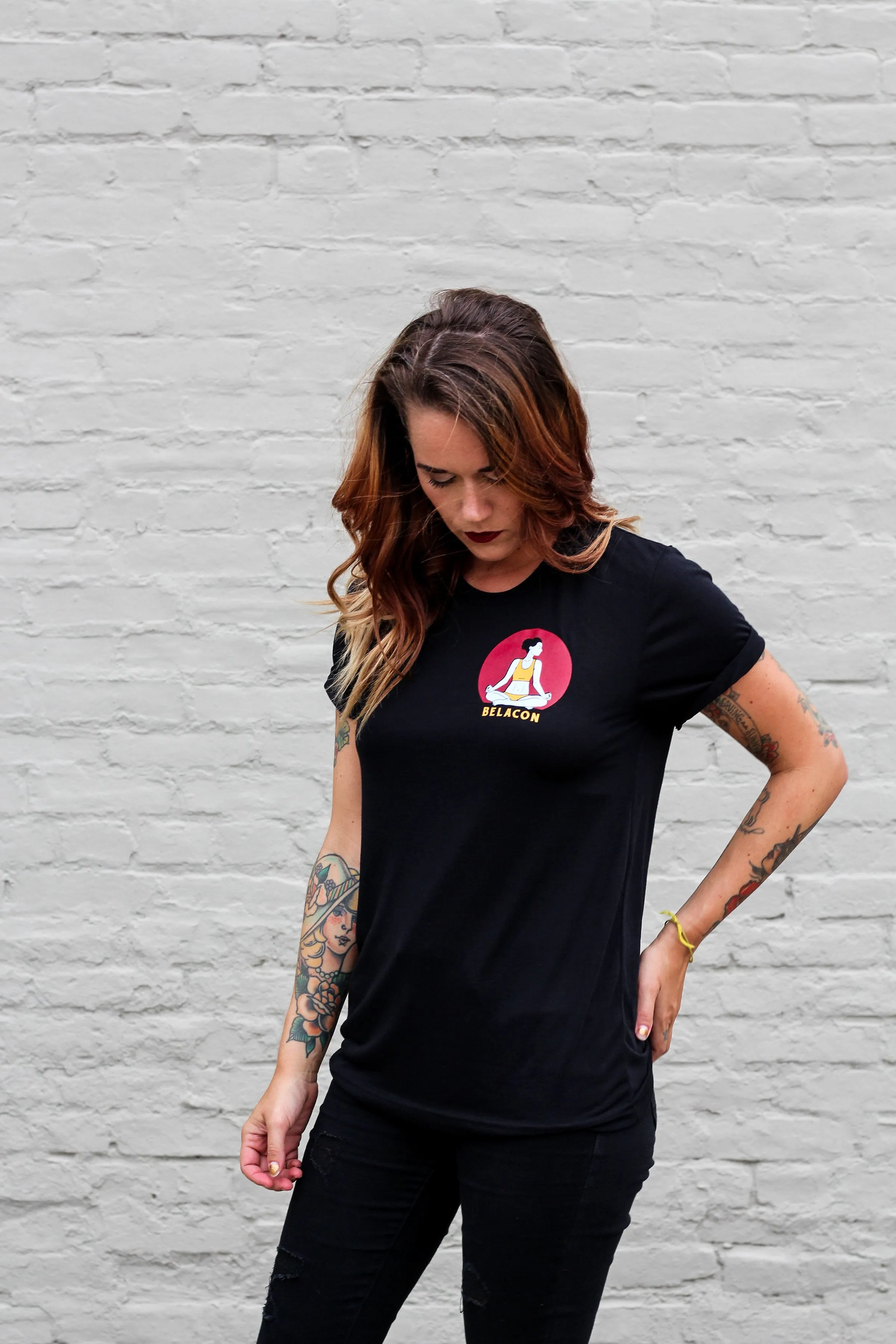 Find Peace In The Chaos Tee - Black