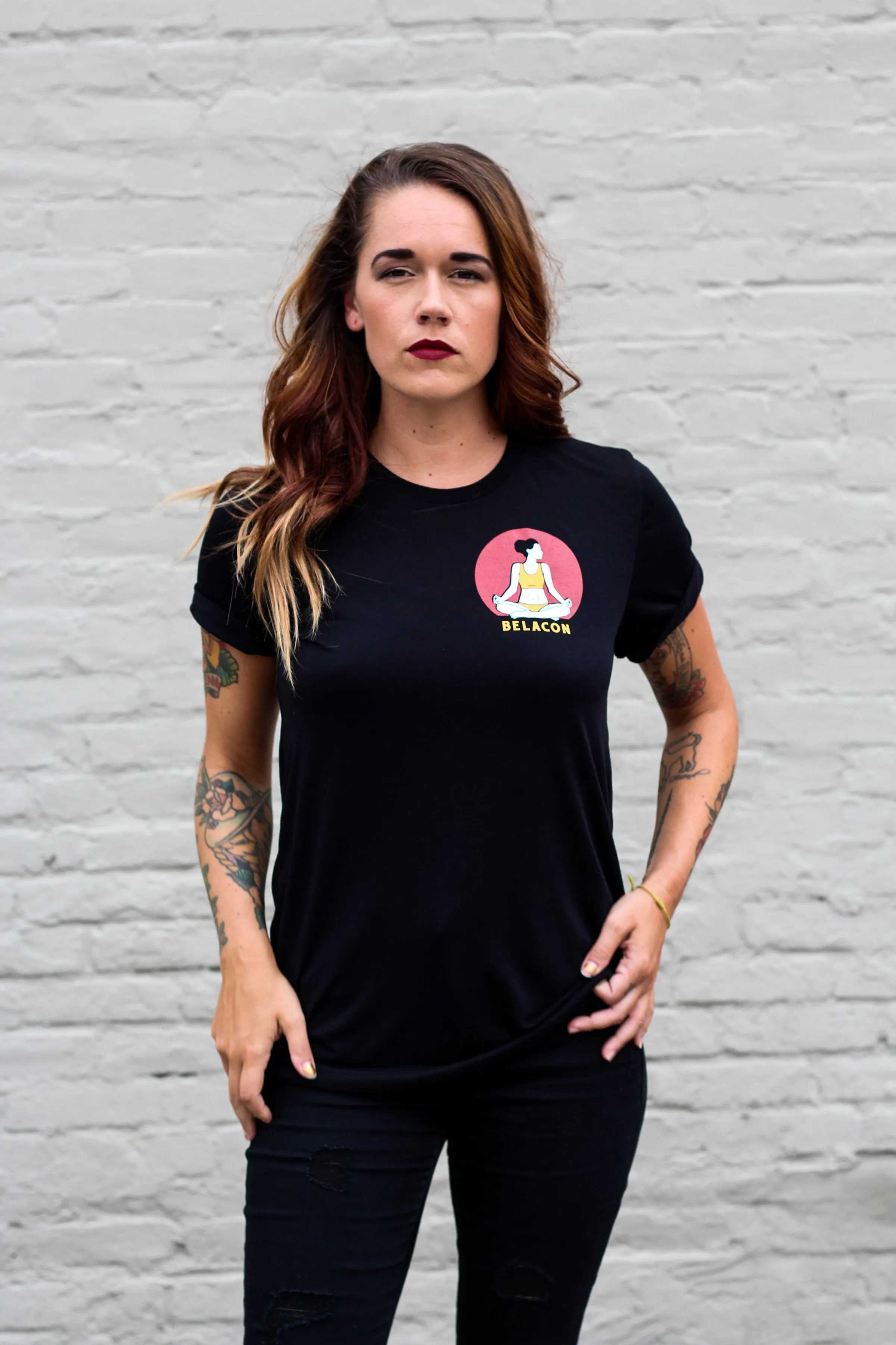 Find Peace In The Chaos Tee - Black