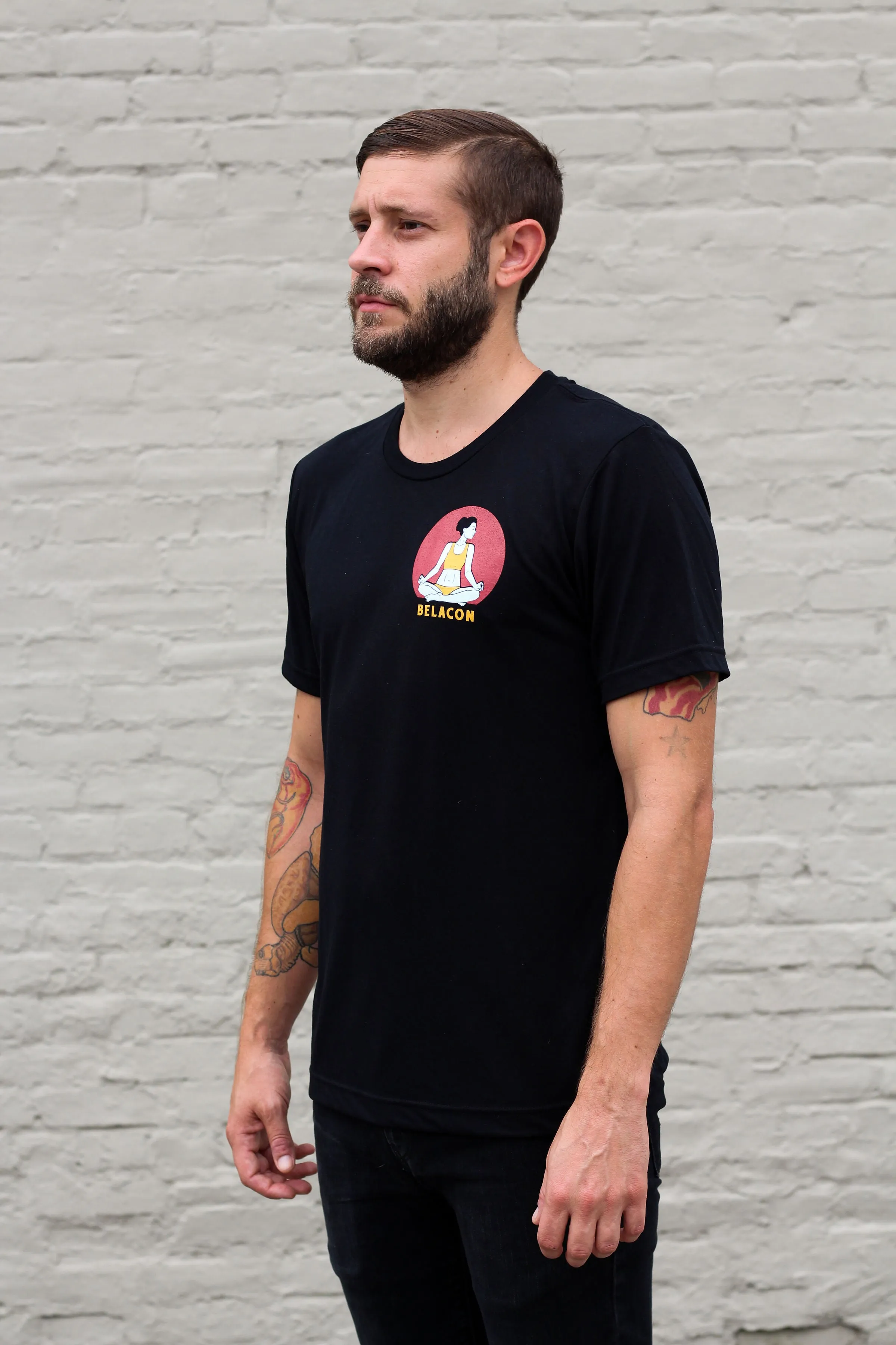 Find Peace In The Chaos Tee - Black