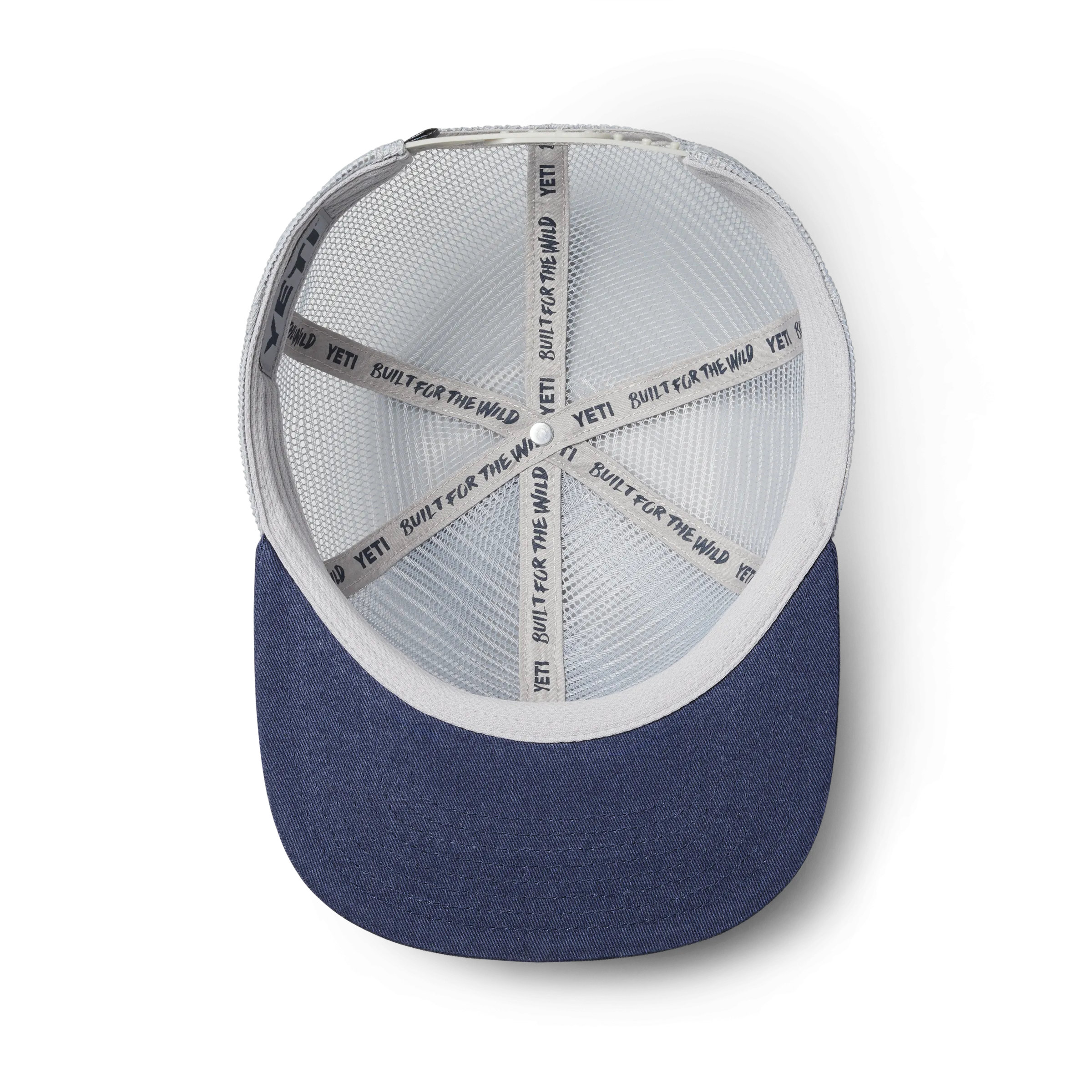 Flat Brim Mesh Hat