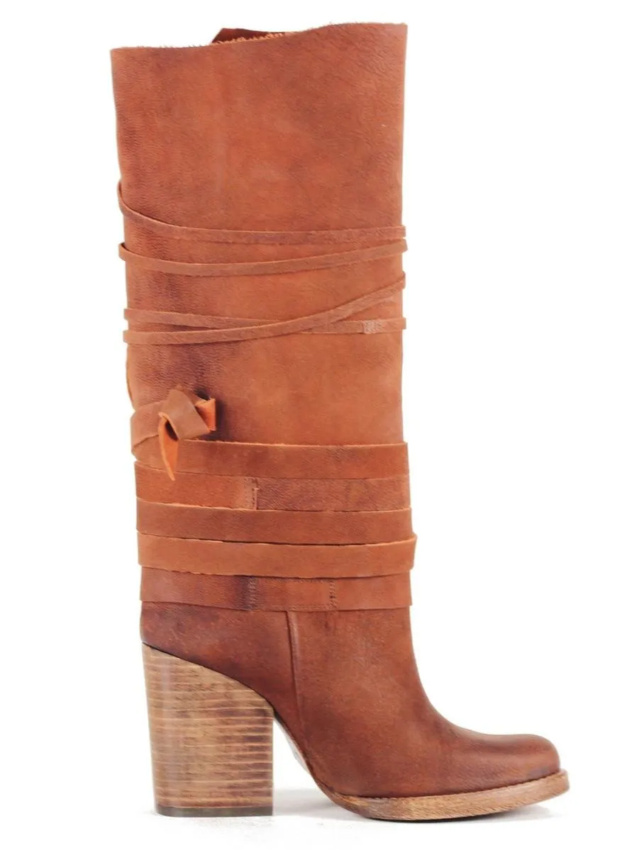 Free People: Royal Rush Brown Boot