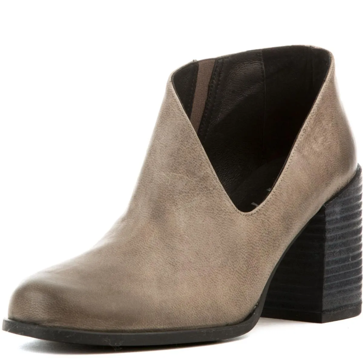 Free People Terrah Grey Heeled Booties Grey