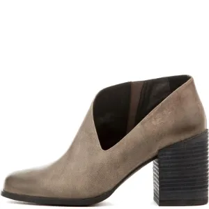 Free People Terrah Grey Heeled Booties Grey