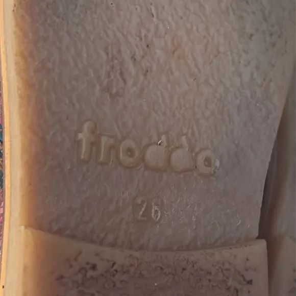 Froddo, Chelsea Boots, flowers, size 26 (us 9.5)