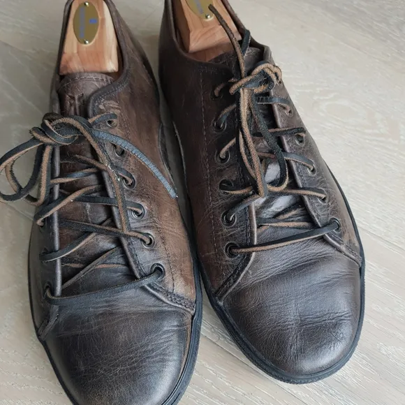 Frye Chambers Low brown Leather Sneakers 11.5 men