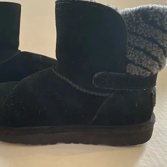 Girls Black Ugg Boots