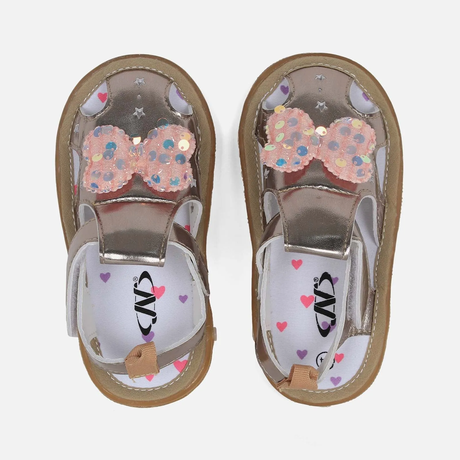 GIRLS CASUAL SLIP-ON SANDALS