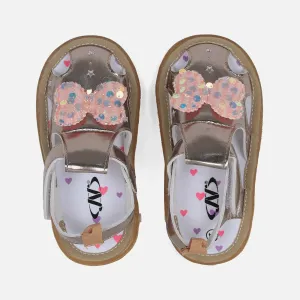 GIRLS CASUAL SLIP-ON SANDALS
