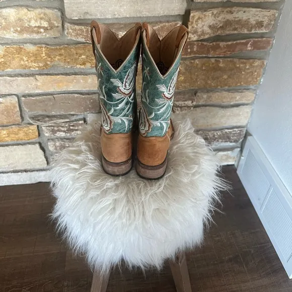 Girls Circle G Corral Boots size 2