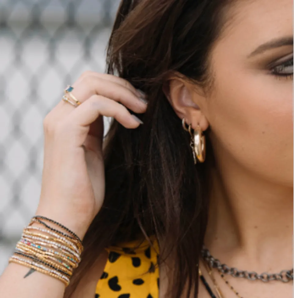 GOLD TUBE HOOP