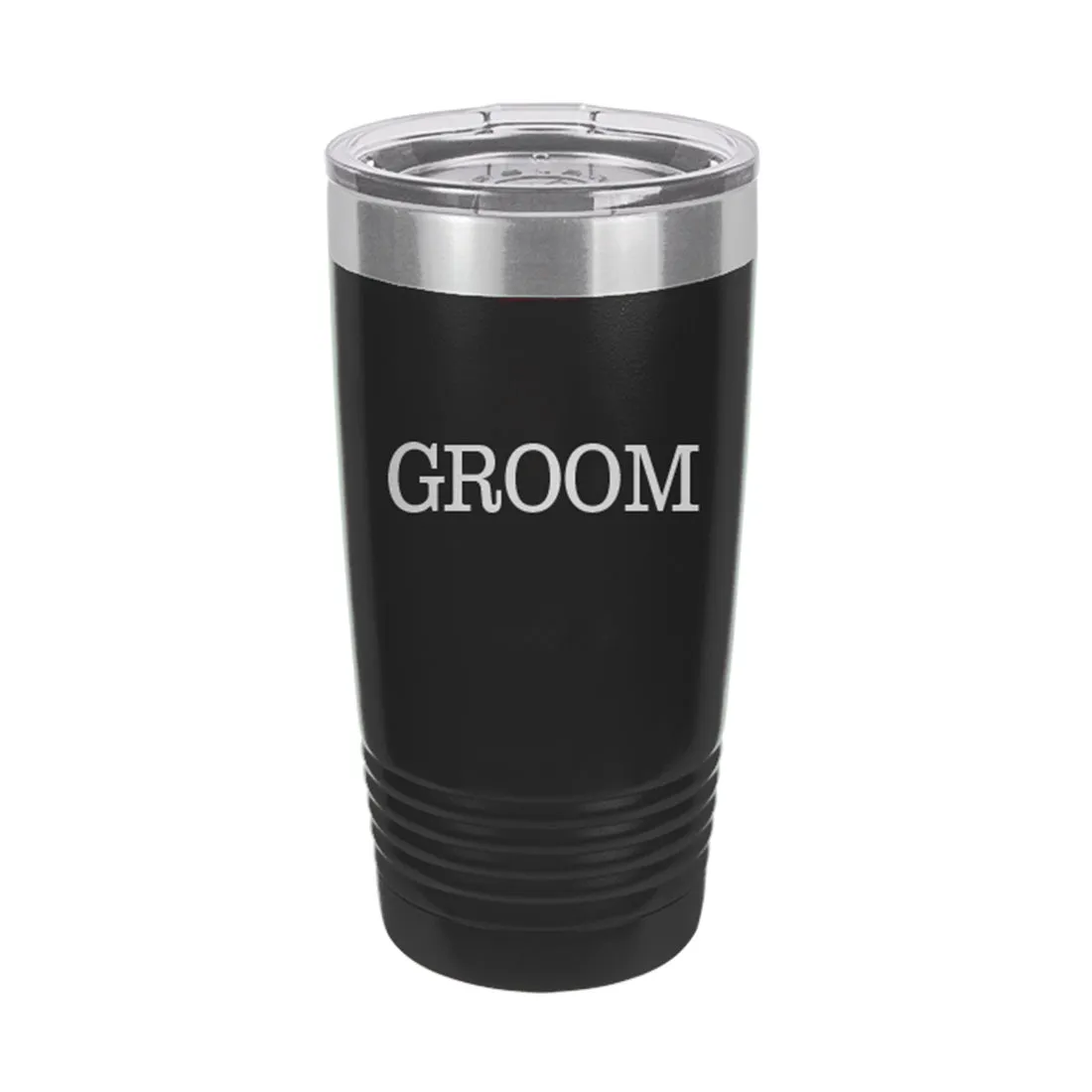 Groom Black 20oz Insulated Tumbler