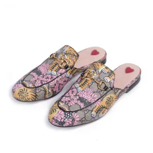 Gucci Princetown Bengal Mules