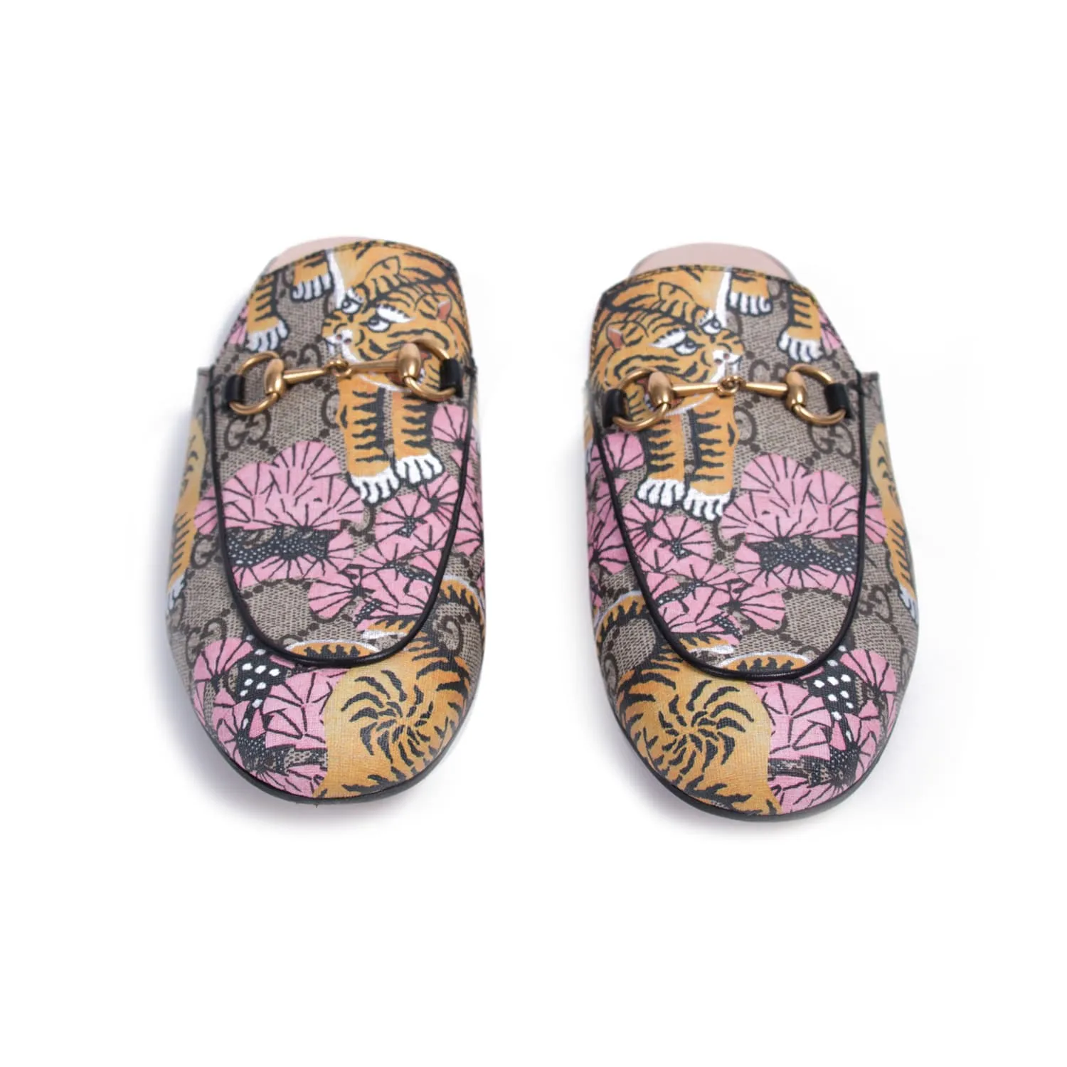 Gucci Princetown Bengal Mules