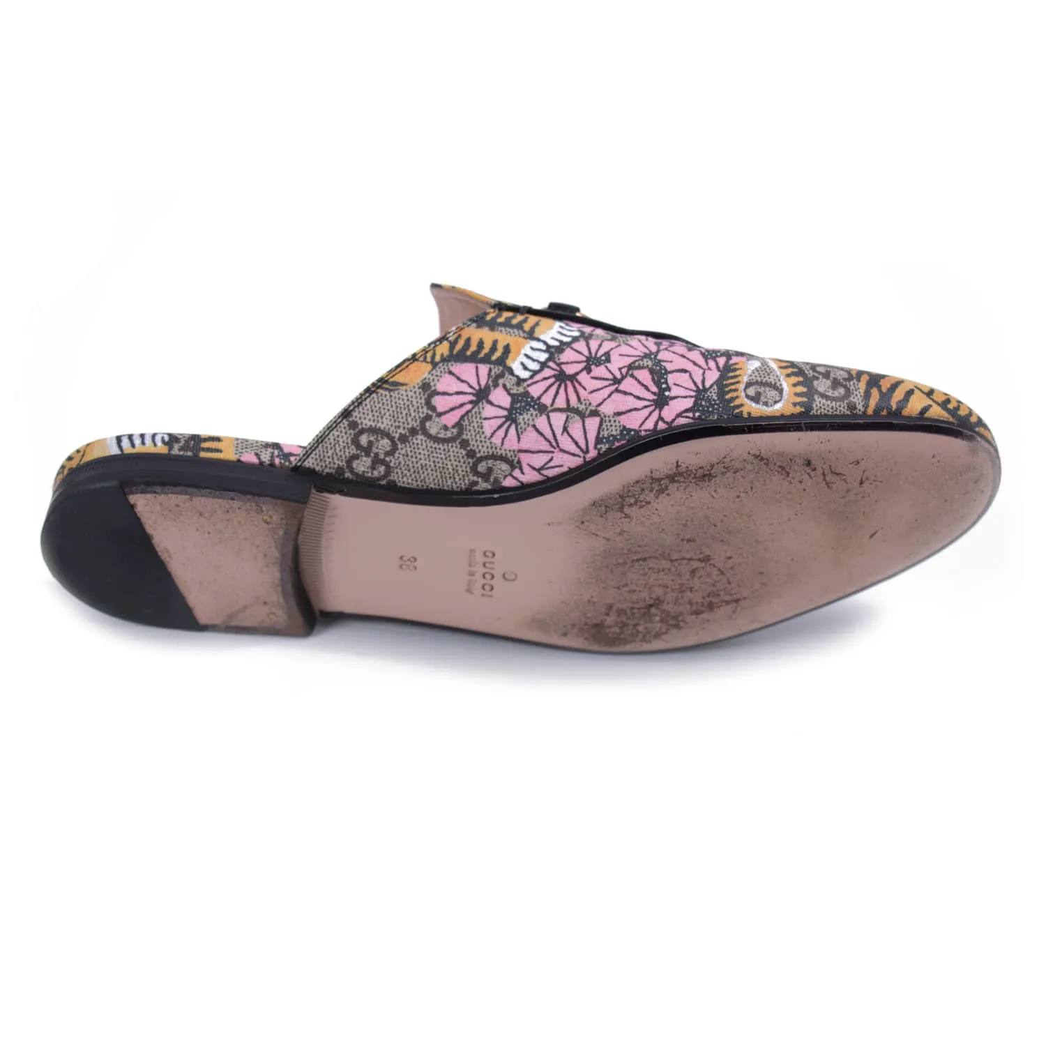 Gucci Princetown Bengal Mules