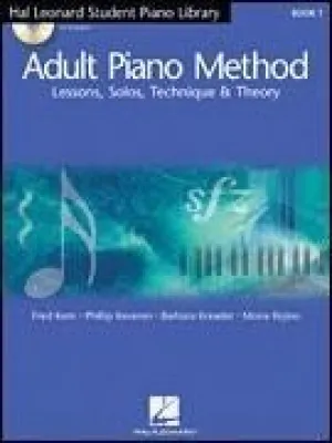 Hal Leonard Student Piano Library Adult Piano Method - Book 1, CD Book