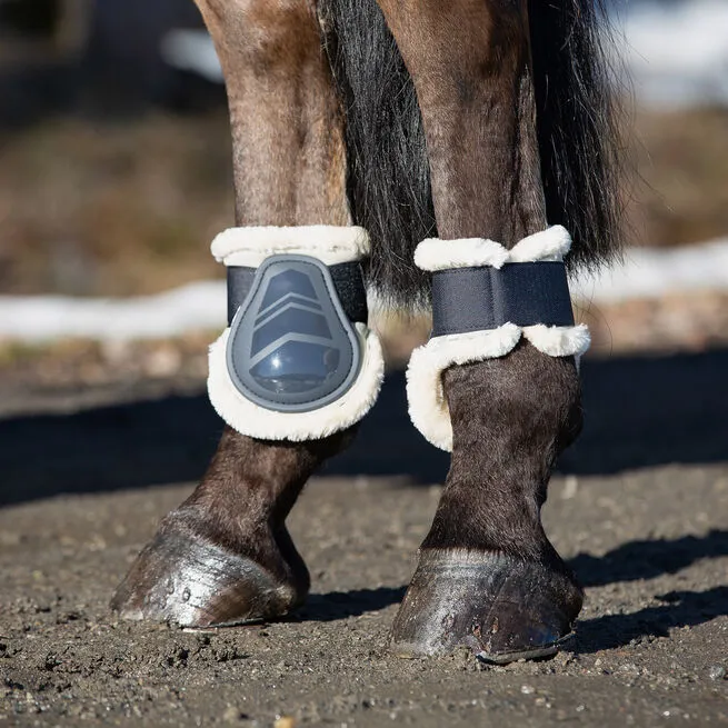 Horze Caliber Fetlock Boots Very Dark Blue