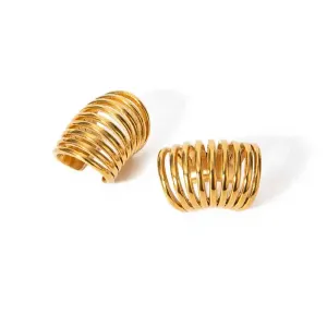 Indigo Ear Cuff