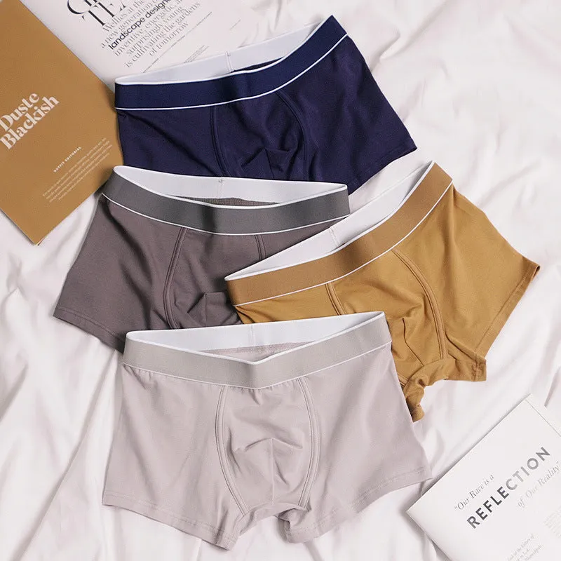 INSTOCK- (PACK OF 4) comfortable pure cotton underwear men's