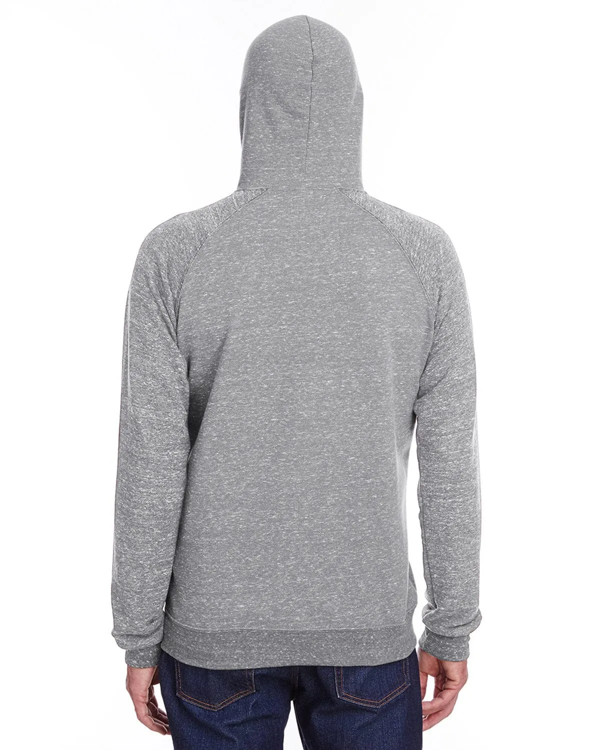 Jerzees Snow Heather Raglan Hoodie