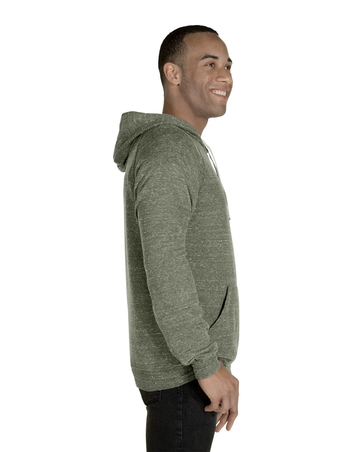 Jerzees Snow Heather Raglan Hoodie
