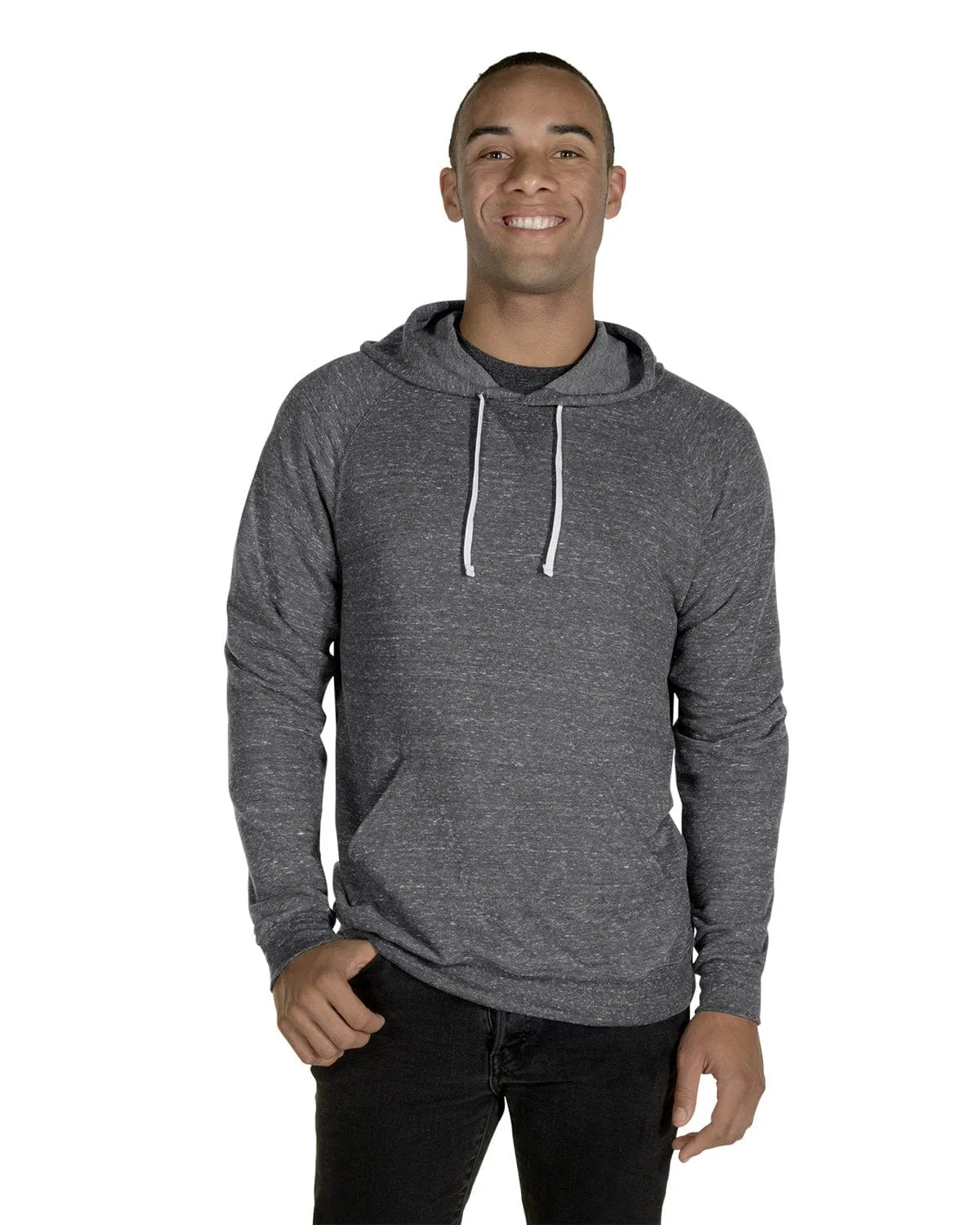 Jerzees Snow Heather Raglan Hoodie