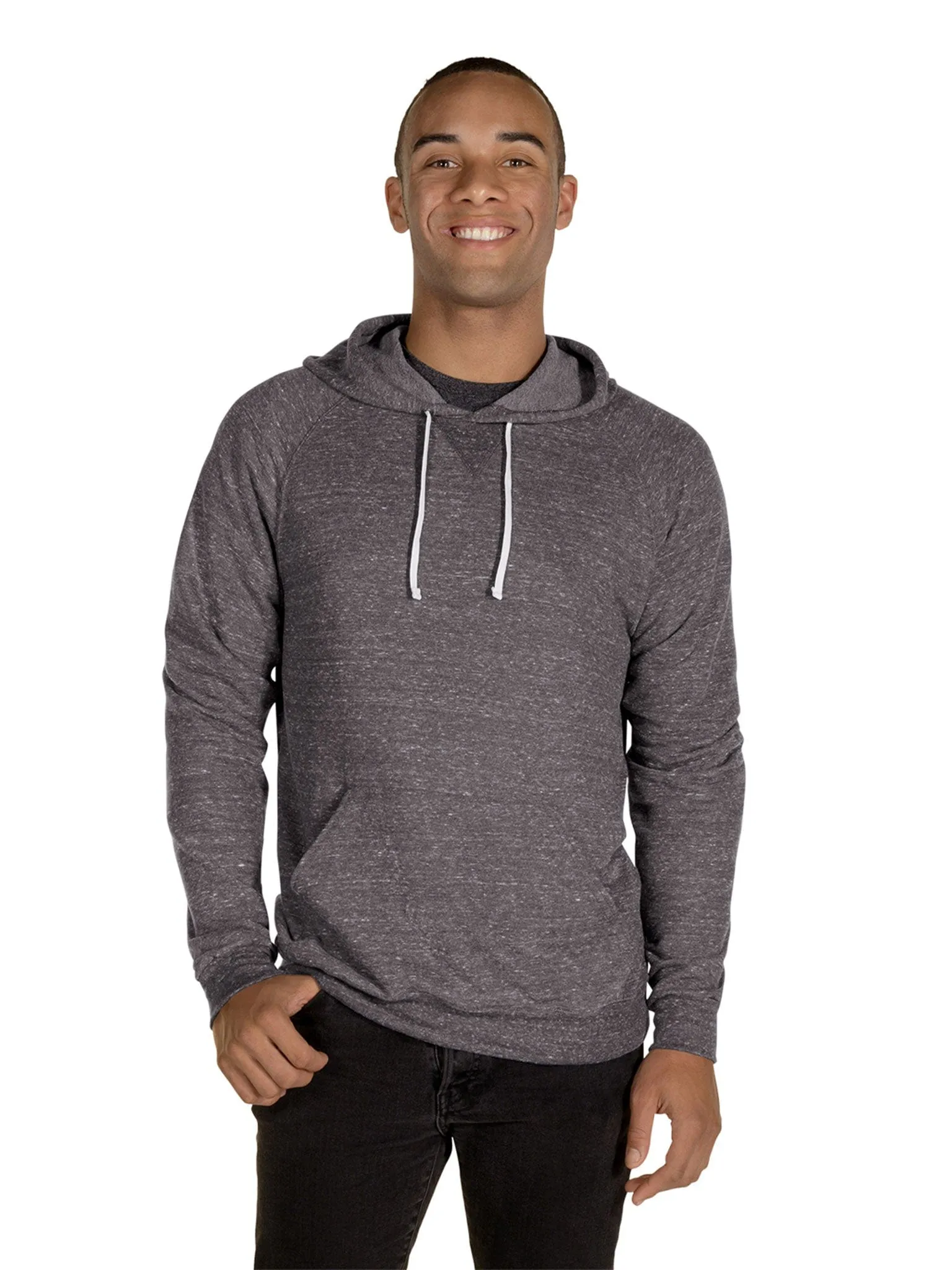 Jerzees Snow Heather Raglan Hoodie