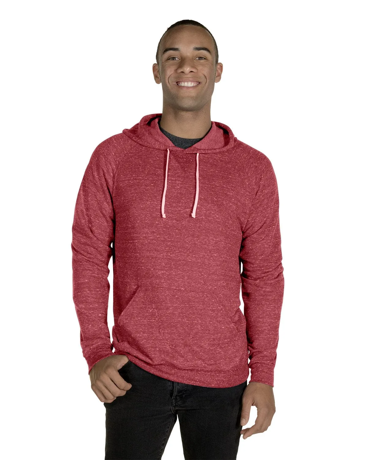 Jerzees Snow Heather Raglan Hoodie