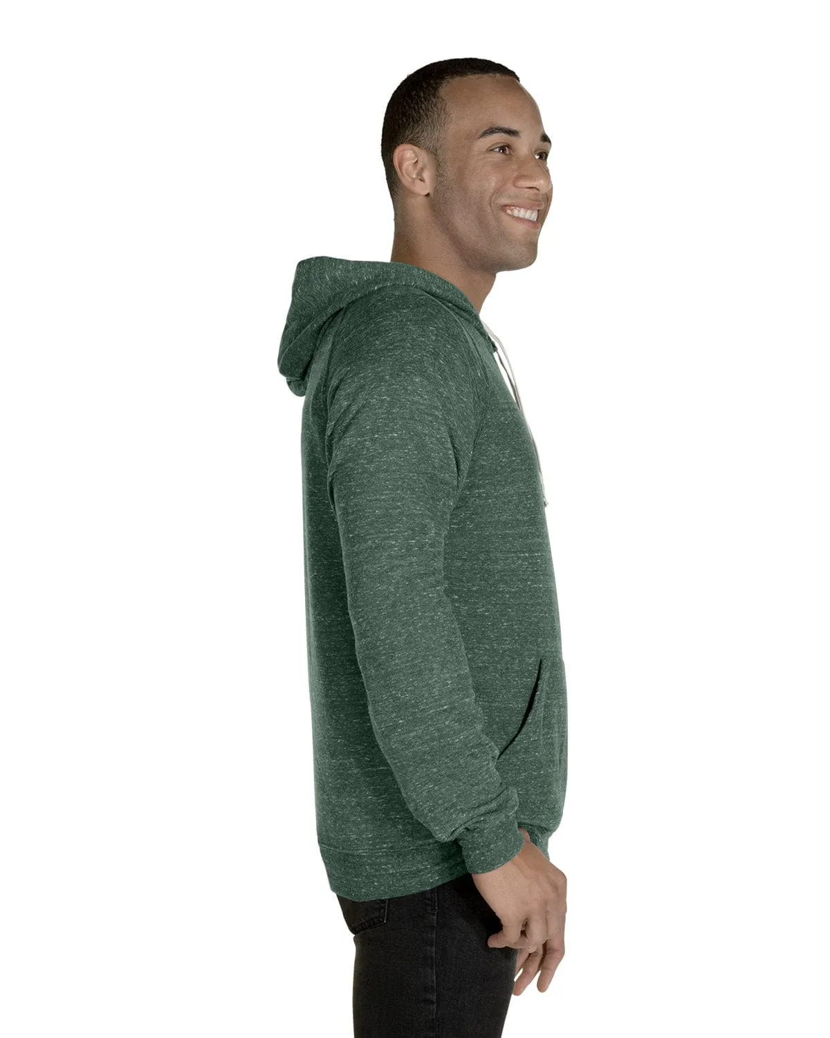 Jerzees Snow Heather Raglan Hoodie