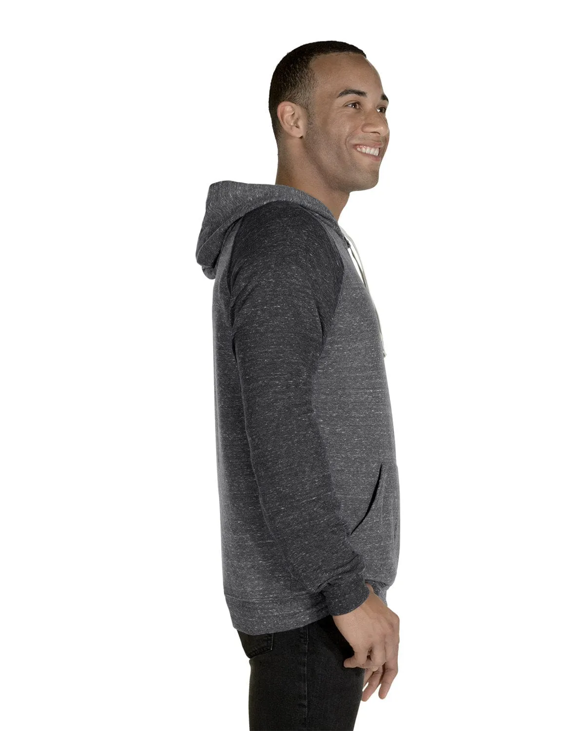 Jerzees Snow Heather Raglan Hoodie