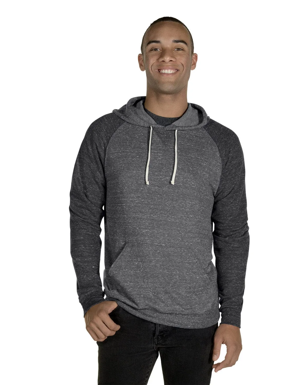 Jerzees Snow Heather Raglan Hoodie