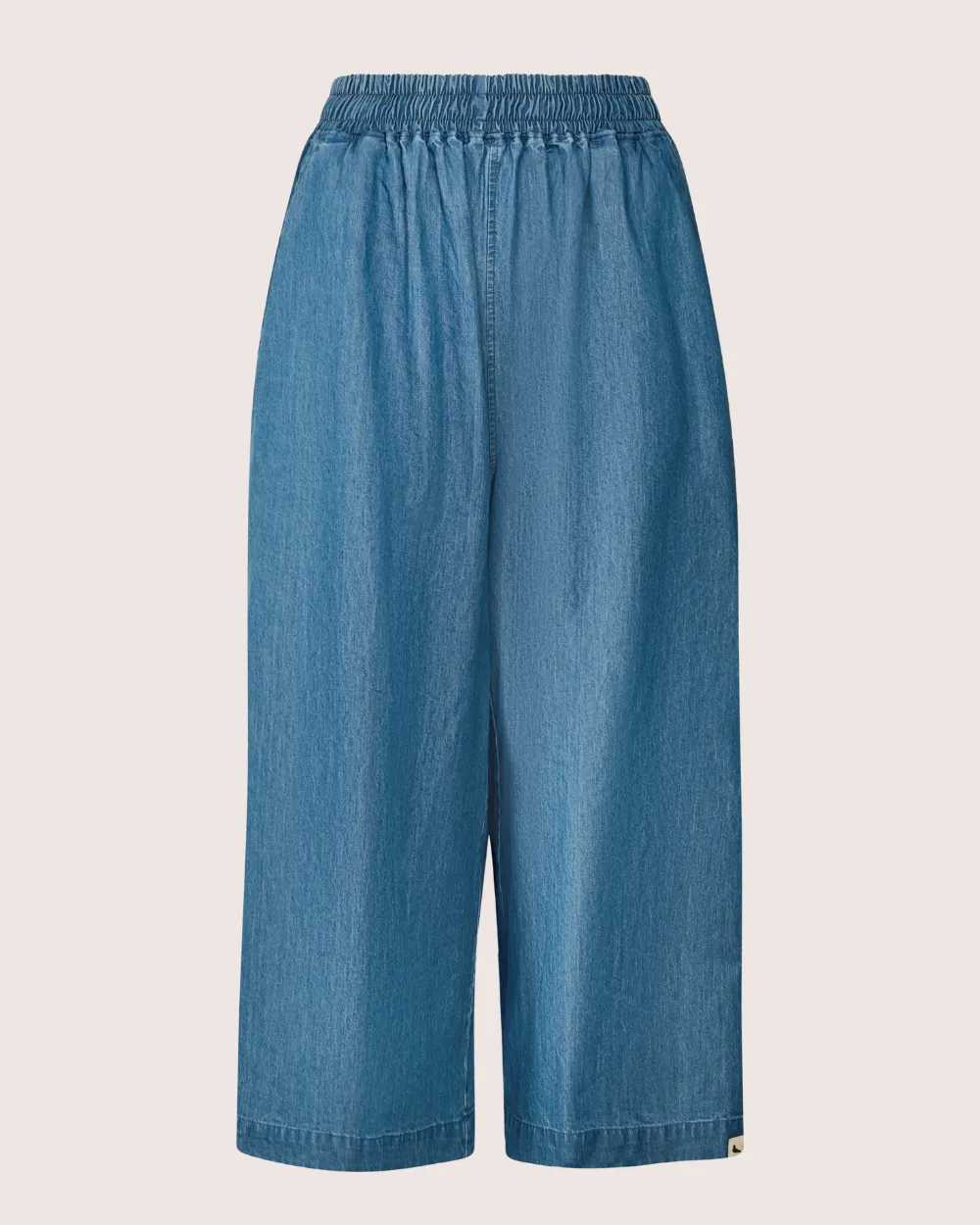 Judy Washed Denim Blue Trousers