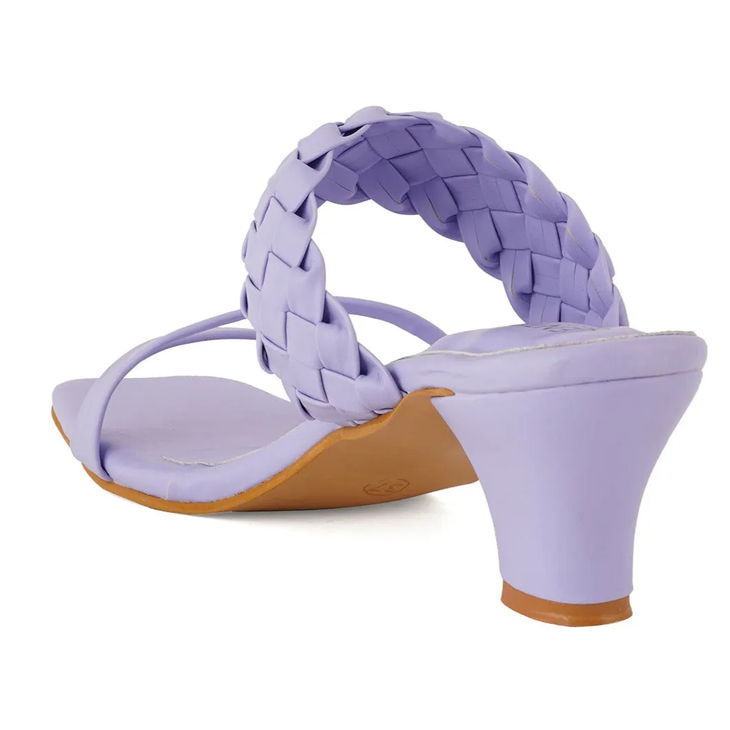 Kelly Block Mules