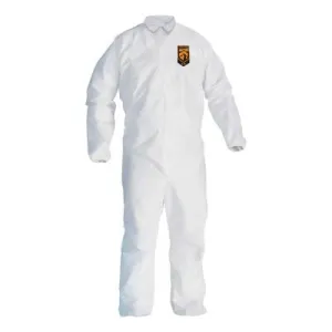 Kimberly-Clark Professional KLEENGUARD A30 Breathable Splash & Particle Protection Coveralls, XL, Hood/Boots, 46124