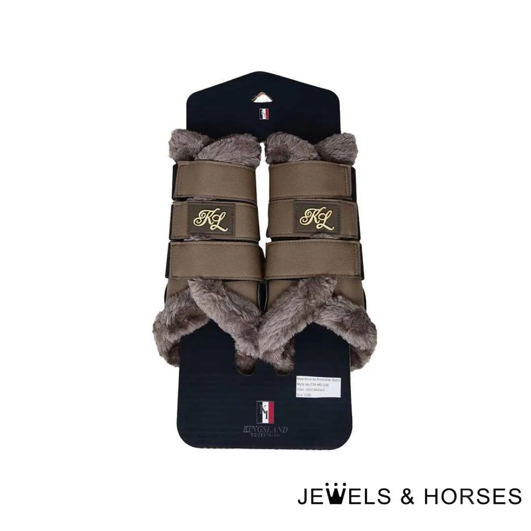 Kingsland Protection Boots - KLNORNE  - Brown Granite