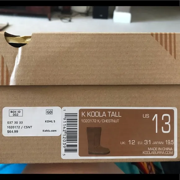 Koolaburra by Ugg boots for kids. Size 13. Brand new in Box.