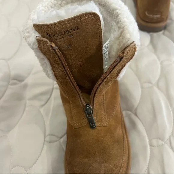 Koolaburra by Ugg Girls Chestnut Brown Boots