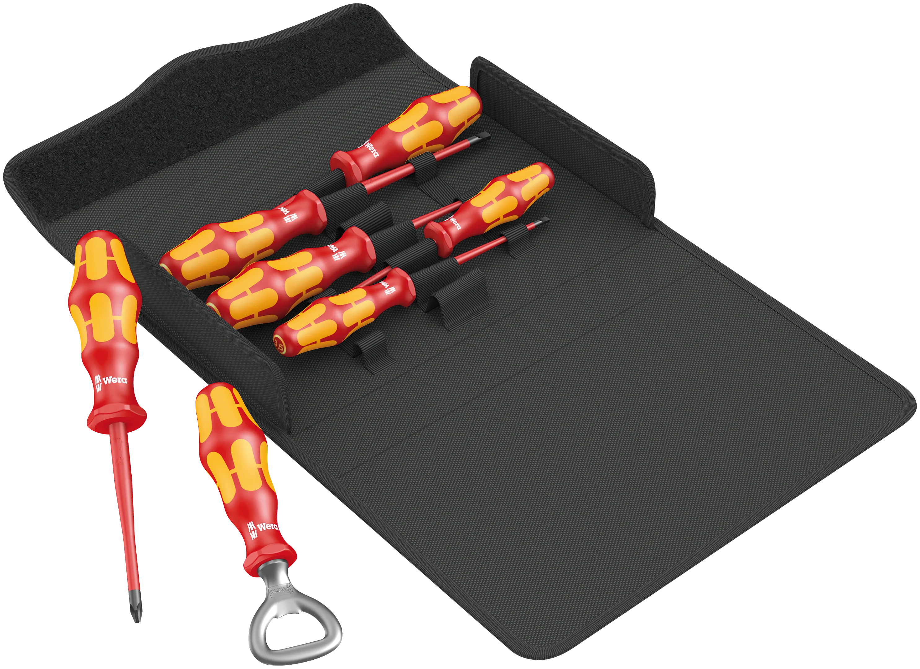 Kraftform 100 iS/7 set 2 screwdriver set Kraftform Plus series 100. Partly with reduced blade diameter