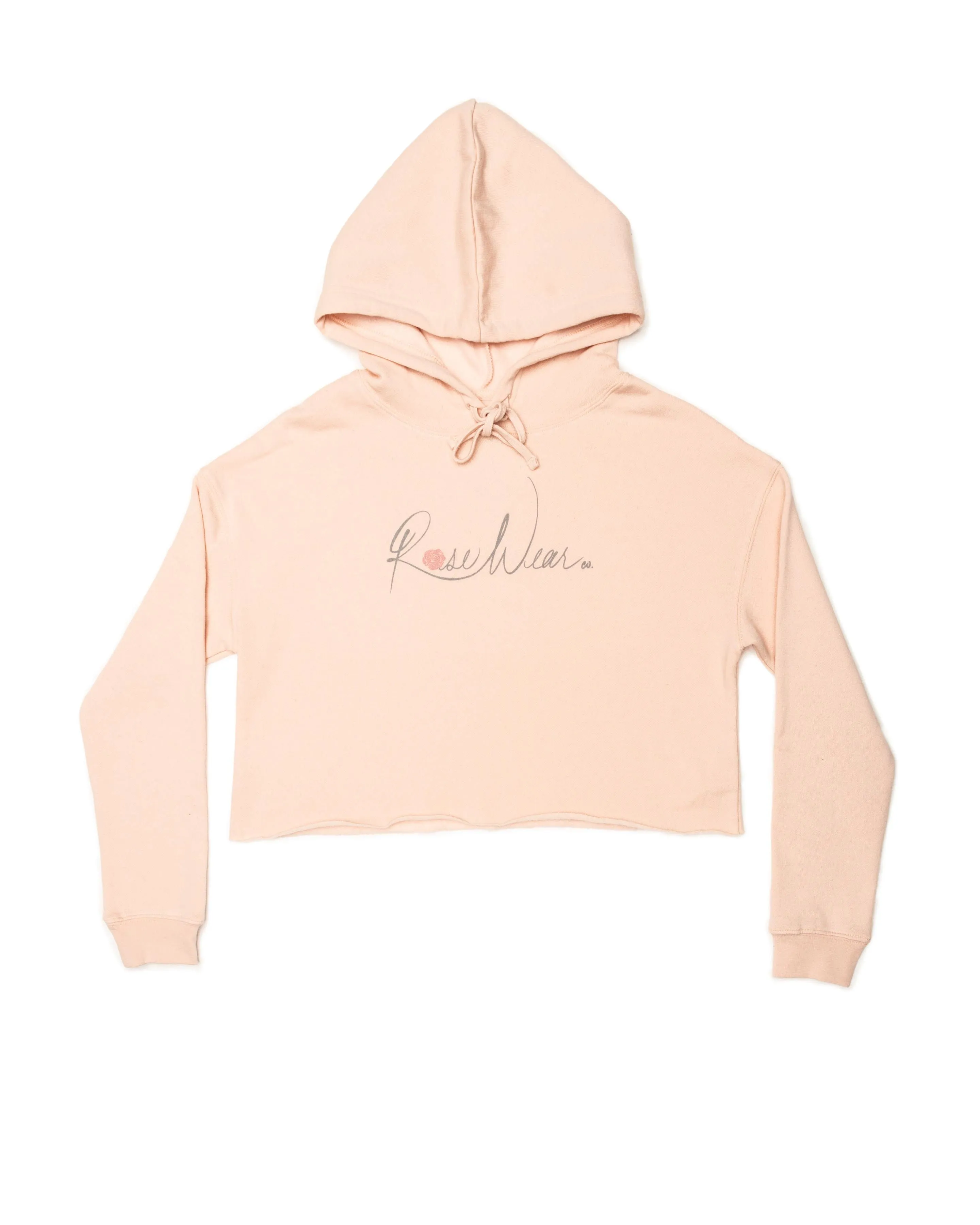 Ladies Crop Top Hoodie