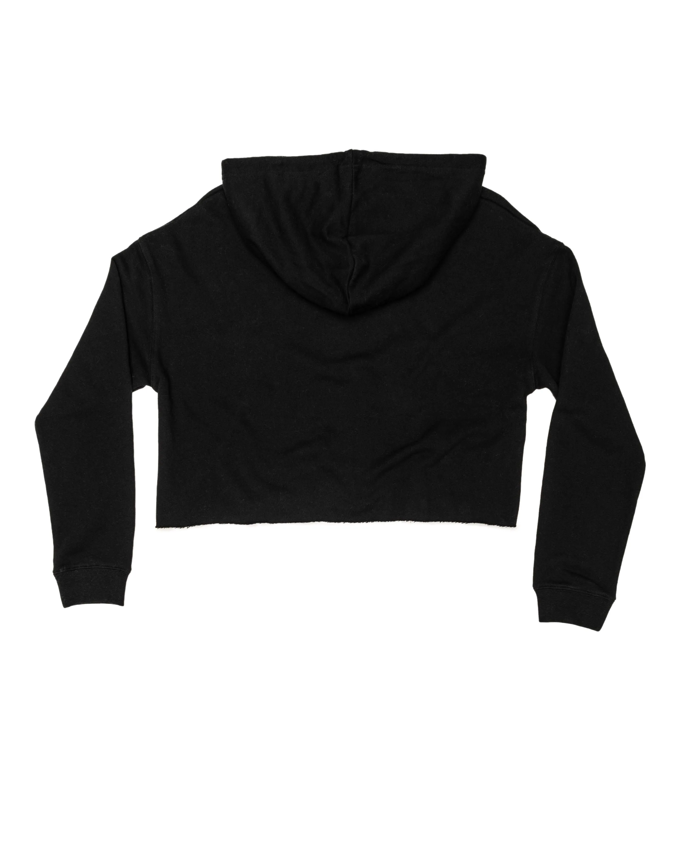 Ladies Crop Top Hoodie