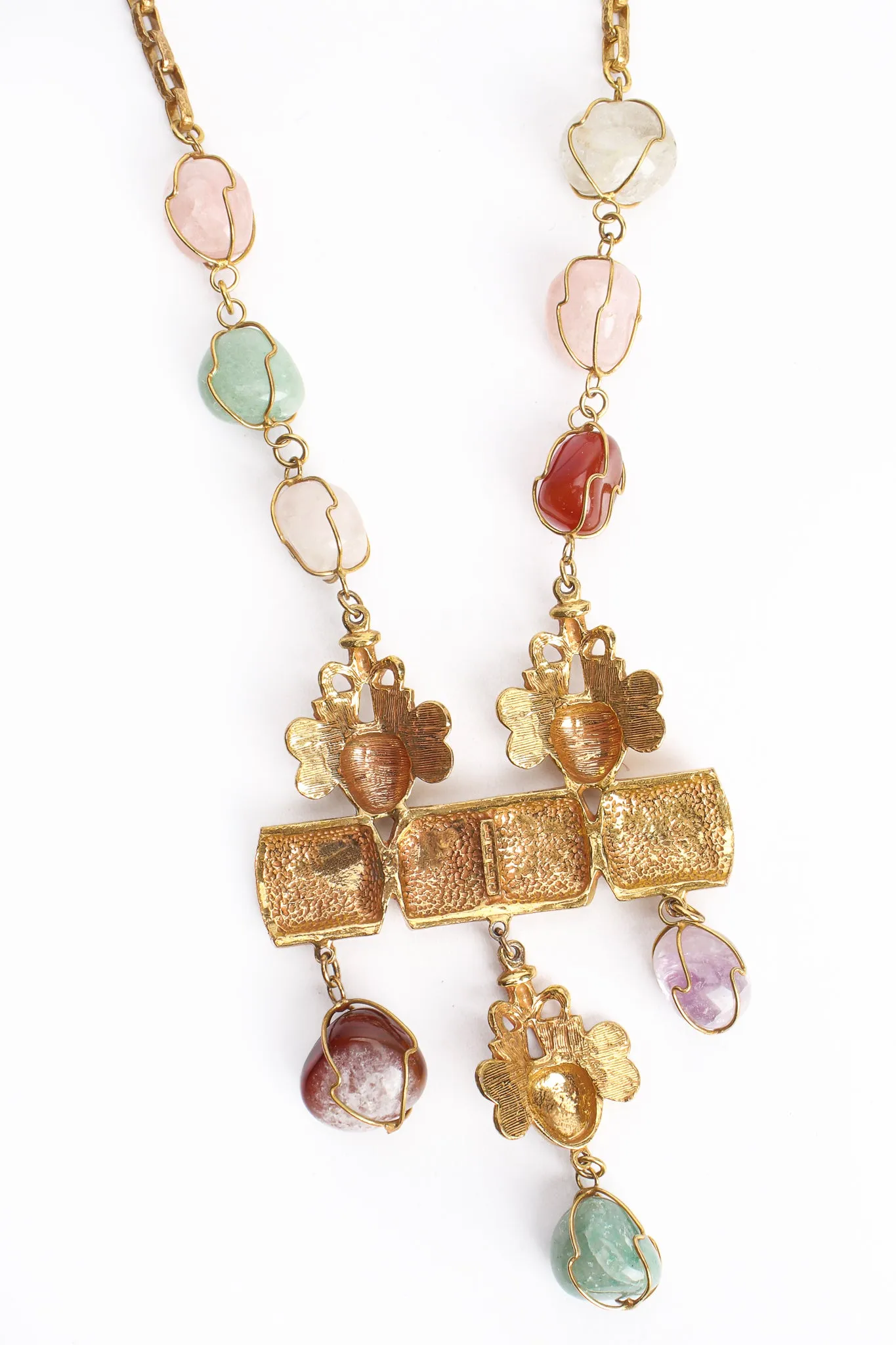 Larry Vrba Mayan Rock Crystal Necklace