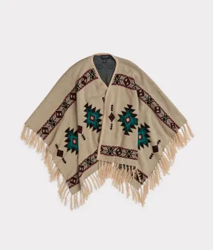 Lightweight Alpaca Cape :: Cream