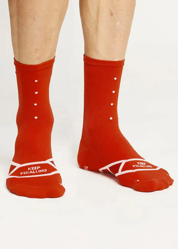 Lightweight / Socks - Poppy Red