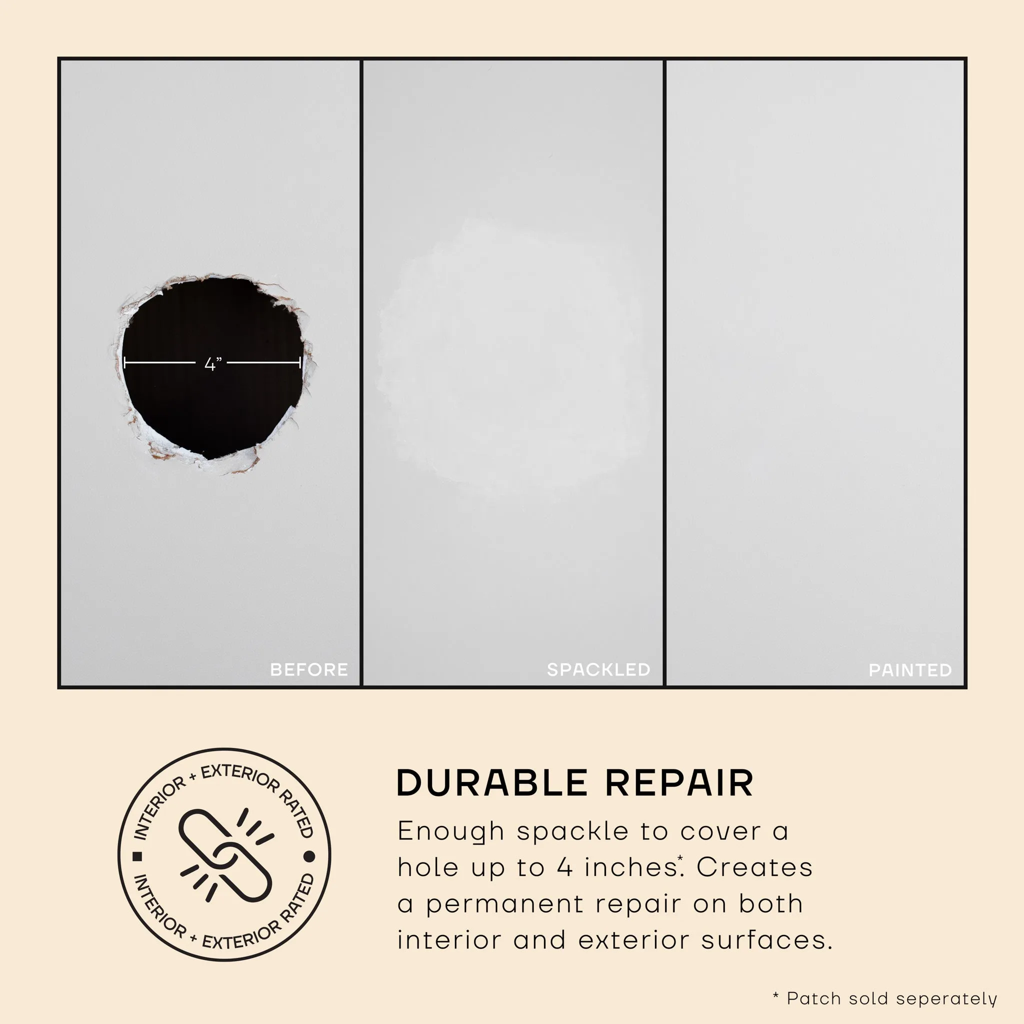 Lightweight Spackle