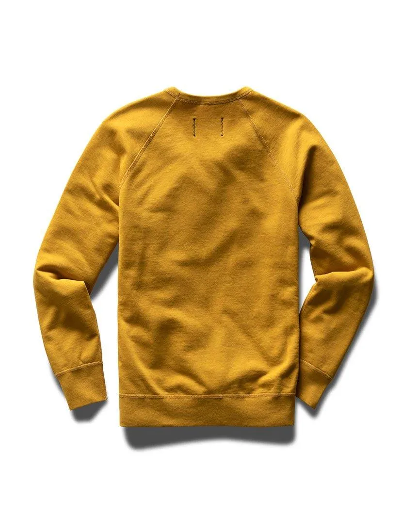 Lightweight Terry Crewneck Medallion