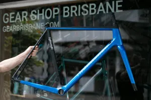 Lightweight Urgestalt Rim Brake Frameset - Denim Blue - 58cm